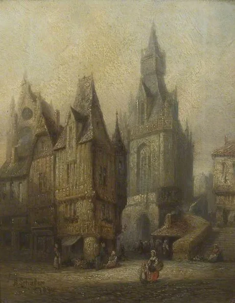 Henry Thomas Schafer, Fécamp, Normandy, France