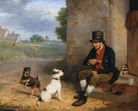Thomas Woodward, The Rat-Catcher and his Dogs