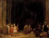 Arent de Gelder, Courtyard of a temple