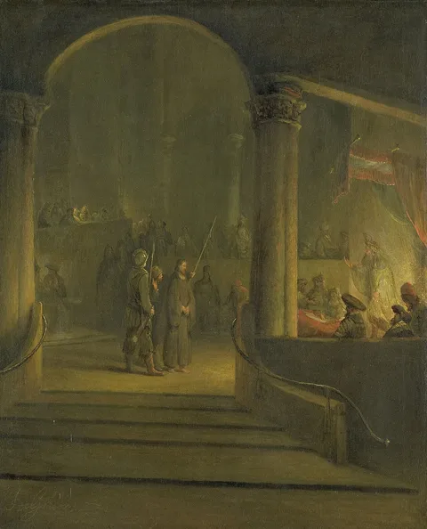 Arent de Gelder, Christ before Caiphas