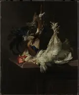 Willem van Aelst, Still life with Poultry