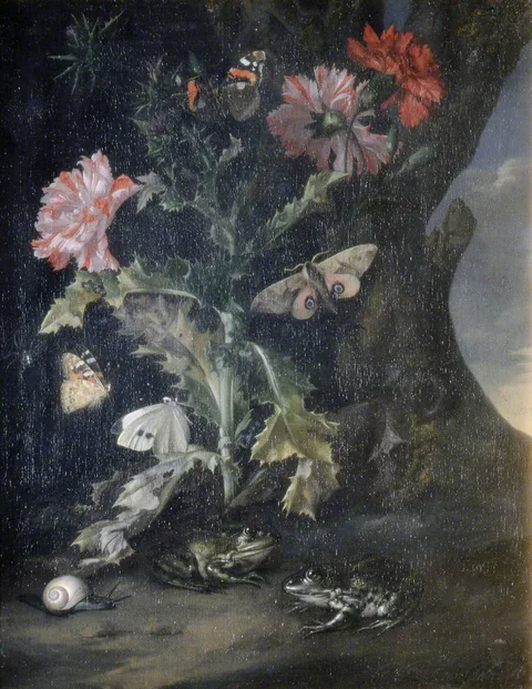 Willem van Aelst, Still Life with Carnations