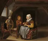 Frans van Mieris the Elder, Saying Grace