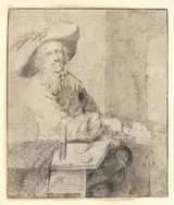 Frans van Mieris the Elder, The Cardplayer