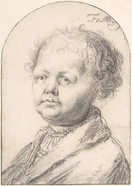 Frans van Mieris the Elder, Portrait of a Young Boy