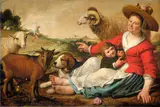 Jacob Gerritsz. Cuyp, The shepherdess