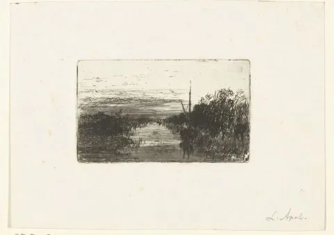 Louis Apol, Vaart met zeilboot