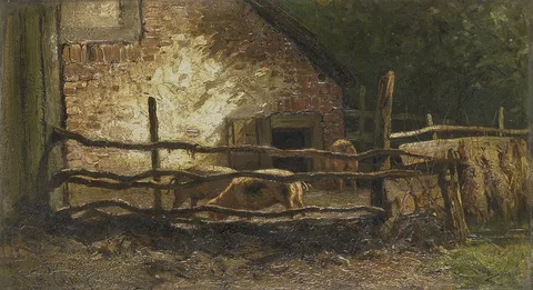 Louis Apol, Pigs in a Sty