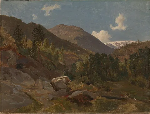 Hermann Kauffmann, Norwegian Landscape