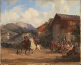 Hermann Kauffmann, Mounted Peasants