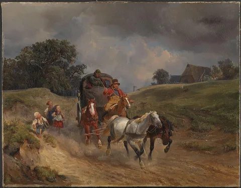 Hermann Kauffmann, The Mail Coach