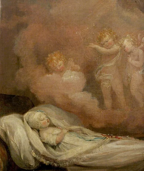 Sir William Beechey, A Child of Paul Sandby