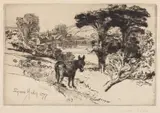 Francis Seymour Haden, Challow Farm