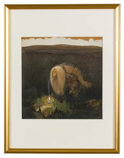 John Bauer, A Forest Troll