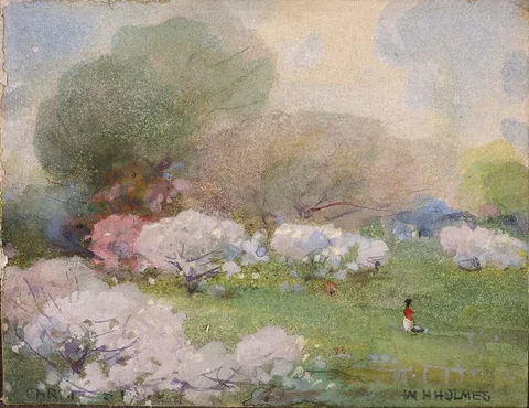 William Henry Holmes, Cherry Blossoms