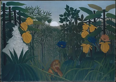 Henri Rousseau, The Repast of the Lion