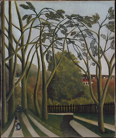 Henri Rousseau, The Banks of the Bièvre near Bicêtre