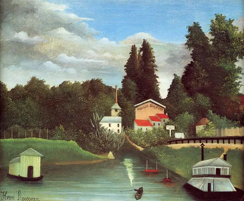 Henri Rousseau, The Moulin d'Alfort