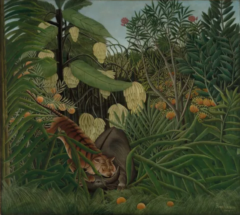 Henri Rousseau, Fight Between a Tiger and a Buffalo
