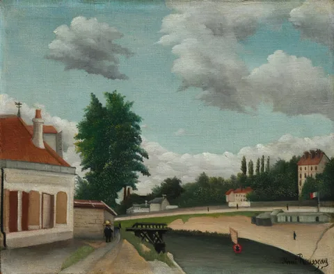 Henri Rousseau, Outskirts of Paris