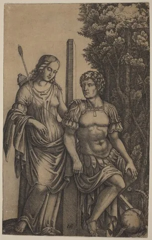 Marcantonio Raimondi, Venus Appearing to Aeneas
