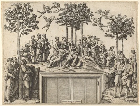 Marcantonio Raimondi, Parnassus