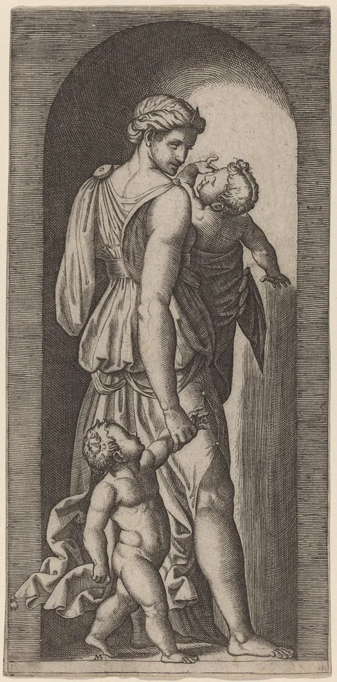 Marcantonio Raimondi, Charity