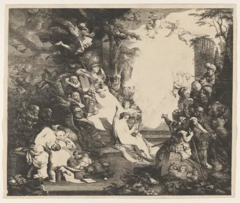 Franz Anton Maulbertsch, Das Bild der Duldung