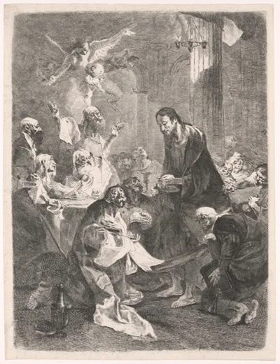 Franz Anton Maulbertsch, Christ and the Apostles' Holy Communion