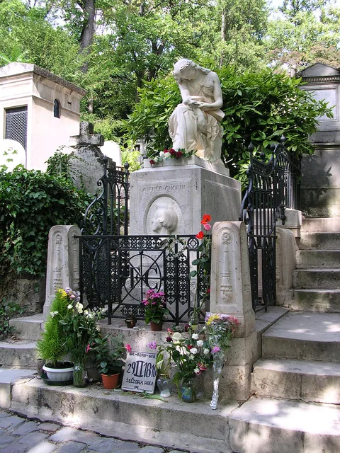 Auguste Clésinger, Frédéric Chopin's tomb