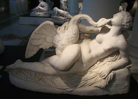 Auguste Clésinger, Leda and the swan