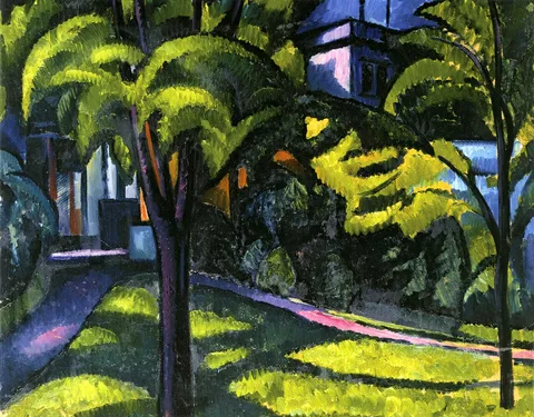 Adolf Erbslöh, Garden