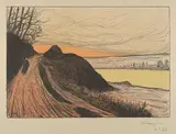 Maxime Maufra, The Road from Gaud (La Route de Gaud), from "L'Estampe Originale"