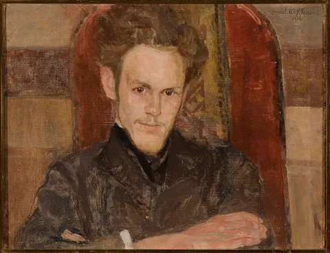 Witold Wojtkiewicz, Portrait of Maksymilian Rosen, painter.