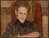 Witold Wojtkiewicz, Portrait of Maksymilian Rosen, painter.