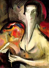 Alice Bailly, Self-portrait