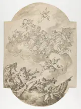 Gaspare Diziani, Glorification of the Widmann Family