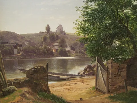 Bedřich Havránek, Kamenný Přivoz on the Sázava River