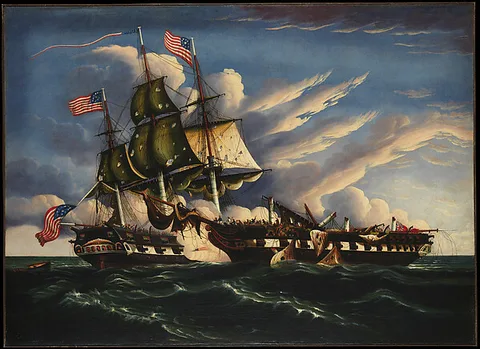 Thomas Chambers, The Constitution and the Guerriere