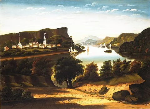 Thomas Chambers, Lake George and the Village of Caldwell