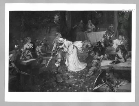 Ferdinand Leeke, German festival broken up by fight