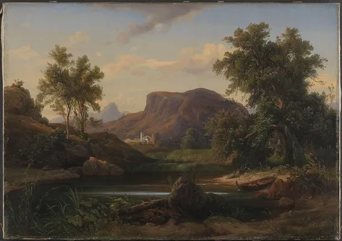 Carl Hummel, Landscape in Tirol