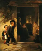 Thomas Webster, Late at School