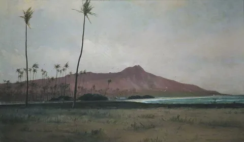 Gideon Jacques Denny, Diamond Head from Waikiki
