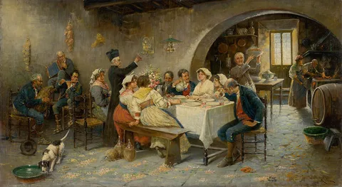Pietro Barucci, Wedding scene