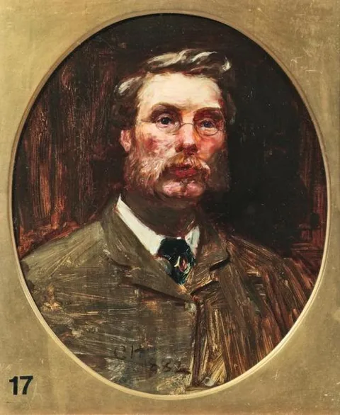 Colin Hunter, Self Portrait