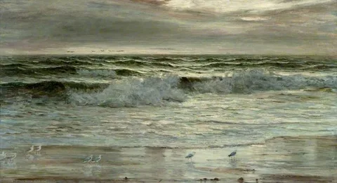 Colin Hunter, Sea Piece, Dawn