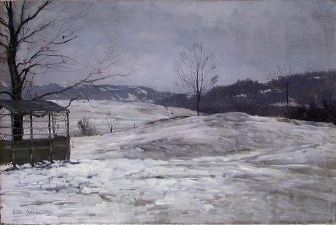 Ludvig Skramstad, Vinterlandskap