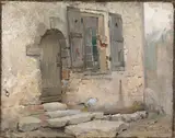 Fredrik Kolstø, House Wall in Grez