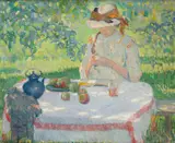 Włodzimierz Błocki, In the Garden